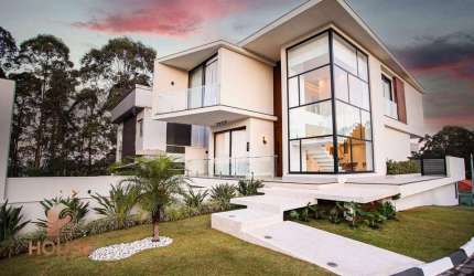 Casa com 4 dormitórios à venda, 328 m² por R$ 3.490.000,00 - Condomínio Residencial Real Park Arujá - Arujá/SP