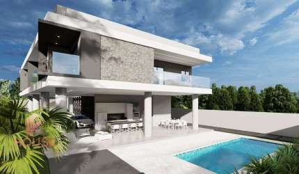 Casa com 4 dormitórios à venda, 550 m² por R$ 3.500.000,00 - Condomínio Reserva Ibirapitanga - Santa Isabel/SP