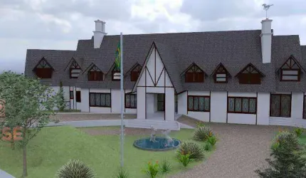 Casa com 7 dormitórios à venda, 396 m² por R$ 4.000.000 - Condomínio Arujá Hills I - Arujá/SP