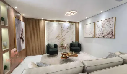 Apartamento com 3 dormitórios à venda, 100 m² por R$ 1.300.000 - Jordanópolis - Arujá/SP