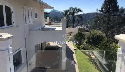 Casa Cinematográfica com Vista para o Dedo de Deus – Mobiliada, 4 Quartos, Piscina e Gourmet – Teresópolis/RJ
