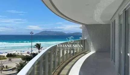 Apartamento com 3 dormitórios para alugar, 180 m² por R$ 8.230,00/mês - Praia do Forte - Cabo Frio/RJ