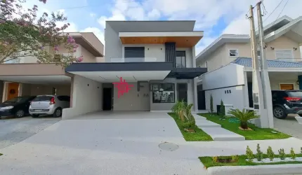 MP Casa no Condomínio Altos da Serra VI / Urbanova / MOBILIADA – PORTEIRA FECHADA / 04 suítes – sendo 01 master / Espaço gourmet completo / Piscina / 254m² de terreno / 270m² de construção / São José