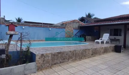 Casa para locação definitiva com piscina e mobiliada