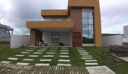 Casa em Condomínio para Venda em Camaçari, Alphaville (Abrantes), 4 dormitórios, 4 suítes, 5 banheiros, 2 vagas