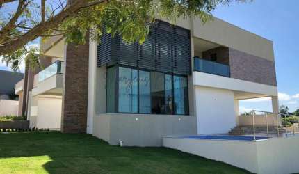 Casa em Condomínio para Venda em Camaçari, Alphaville (Abrantes), 4 dormitórios, 4 suítes, 8 banheiros, 2 vagas
