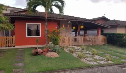 Casa em Condomínio para Venda em Camaçari, Nova Abrantes (Abrantes), 3 dormitórios, 3 suítes, 4 banheiros, 1 vaga
