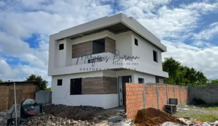 Casa em Condomínio para Venda em Camaçari, Vila de Abrantes (Abrantes), 4 dormitórios, 1 suíte, 3 banheiros, 2 vagas