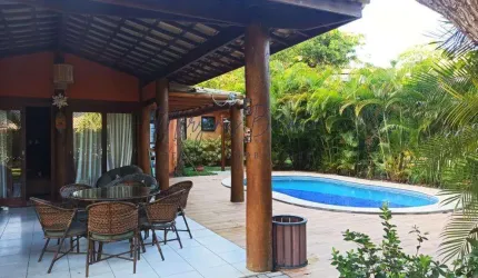 Casa em Condomínio para Venda em Camaçari, Busca Vida (Abrantes), 3 dormitórios, 3 suítes, 4 banheiros, 2 vagas