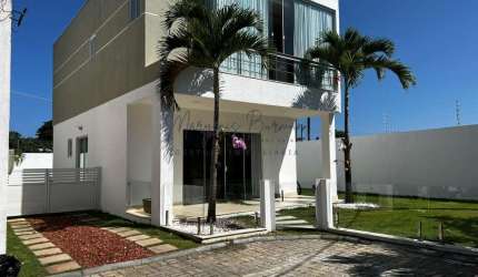 Casa em Condomínio para Venda em Camaçari, Vila de Abrantes (Abrantes), 3 dormitórios, 1 suíte, 2 banheiros, 4 vagas