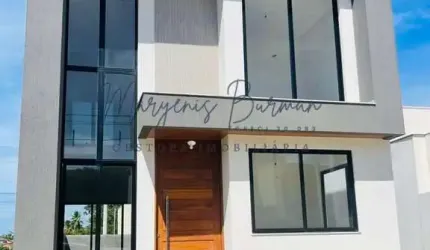 Casa em Condomínio para Venda em Camaçari, Vila de Abrantes (Abrantes), 4 dormitórios, 4 suítes, 5 banheiros, 2 vagas