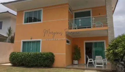 Casa em Condomínio para Venda em Lauro de Freitas, Buraquinho, 4 dormitórios, 4 suítes, 5 banheiros, 2 vagas