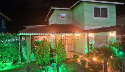 Casa em Condomínio para Venda em Camaçari, Catu de Abrantes (Abrantes), 4 dormitórios, 2 suítes, 4 banheiros, 2 vagas