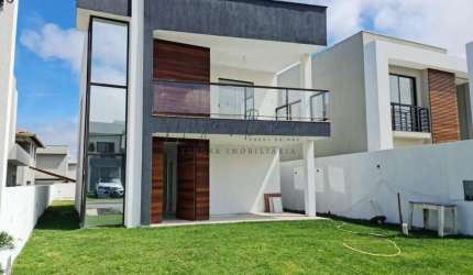 Casa em Condomínio para Venda em Camaçari, Catu de Abrantes (Abrantes), 4 dormitórios, 3 suítes, 4 banheiros, 4 vagas