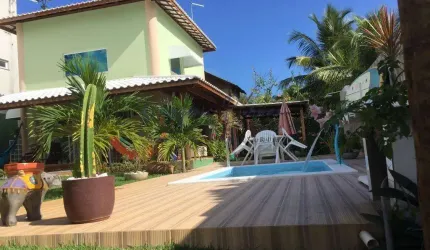 Casa em Condomínio para Venda em Camaçari, Jauá (Abrantes), 3 dormitórios, 3 suítes, 3 banheiros, 2 vagas