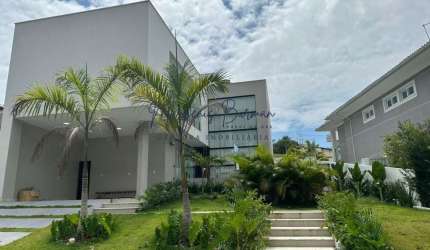 Casa em Condomínio para Locação em Camaçari, Alphaville (Abrantes), 4 dormitórios, 4 suítes, 6 banheiros, 2 vagas