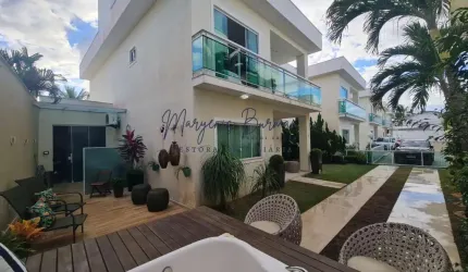 Casa em Condomínio para Venda em Lauro de Freitas, Buraquinho, 4 dormitórios, 3 suítes, 5 banheiros, 3 vagas