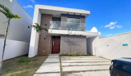 Casa em Condomínio para Venda em Camaçari, Busca Vida (Abrantes), 4 dormitórios, 4 suítes, 5 banheiros, 4 vagas