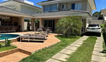 Casa em Condomínio para Venda em Lauro de Freitas, Buraquinho, 4 dormitórios, 4 suítes, 6 banheiros, 3 vagas
