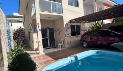 Casa para Venda em Lauro de Freitas, Buraquinho, 4 dormitórios, 1 suíte, 4 banheiros, 1 vaga