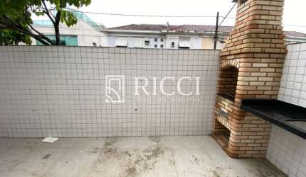 Sobrado novo na Vila Belmiro em Santos com piscina, 3 quartos