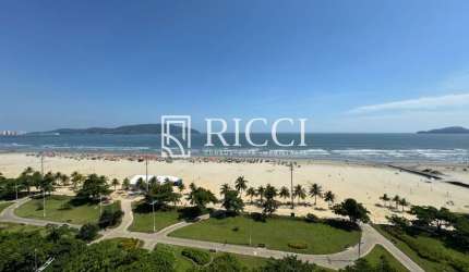 Apartamento frente mar em Santos