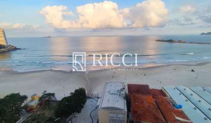 Apartamento de frente, apartamento no Guarujá