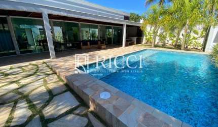 CASA ALTO PADRÃO EM JUQUEHY, 6 SUÍTES, PISCINA, CHURRASQUEIRA, 4 VAGAS