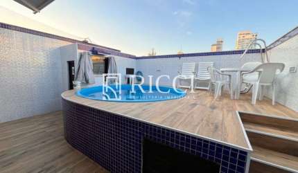 Cobertura com 3 quartos à venda no Boqueirão, Santos , 223 m2 por R$ 1.590.000