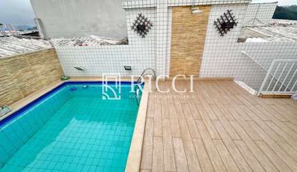 cobertura com piscina e area ampla area gourmet