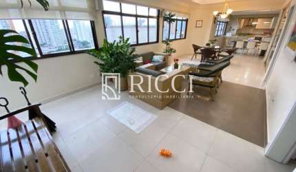 Cobertura com 4 quartos à venda no Ponta da Praia, Santos , 540 m2 por R$ 4.400.000