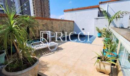 Cobertura com 3 quartos à venda no Gonzaga, Santos , 258 m2 por R$ 1.698.000