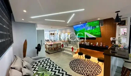 Casa alto padrão à venda em Santos-SP, Ponta da Praia: 4 quartos, 4 suítes, 3 salas, 4 banheiros, 3 vagas de garagem, 294m².