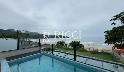 Casa de condomínio fechado pé na areia - Maresias - 4 suítes - porteira fechada