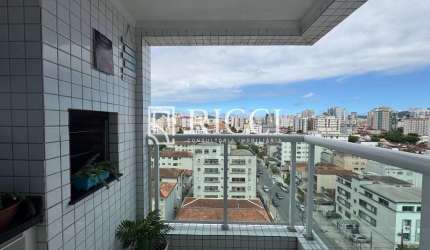 Apartamento à venda em Santos-SP, Embaré: 2 quartos, 1 suíte, 2 salas, 2 banheiros, 1 vaga de garagem, 72m². Venha conferir!