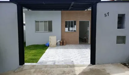 Casa nova pronta para morar ótima para realizar o seu sonho!