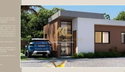 Casa em condomínio fechado com 3 quartos à venda na Rua Colônia Boa União, 1, Catu de Abrantes, Camaçari por R$ 494.900