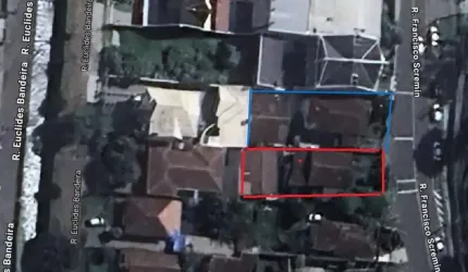Terreno à venda na Rua Francisco Scremin, 103, Ahú, Curitiba por R$ 740.000