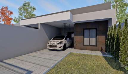 Casa para Venda em São José dos Pinhais, Parque da Fonte, 3 dormitórios, 1 suíte, 1 banheiro, 1 vaga