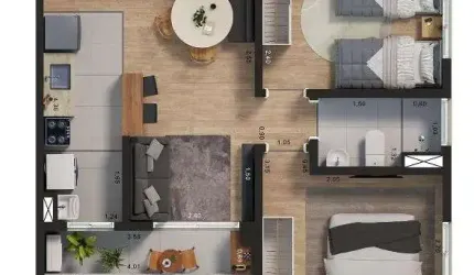Apartamento LANÇAMENTO 2 dormitorios  para venda  em Sorocaba no bairro Vila Rica