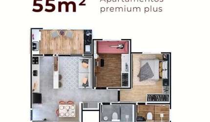 Apartamento LANÇAMENTO 2 dormitorios 1 suites  para venda  em Sorocaba no bairro Centro