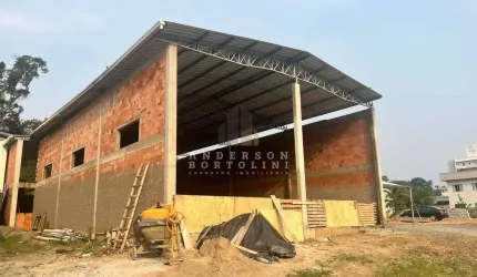Barracão / Galpão / Depósito para alugar na Rua Félix Kurskowski, Vieiras, Jaraguá do Sul, 400 m2 por R$ 8.800