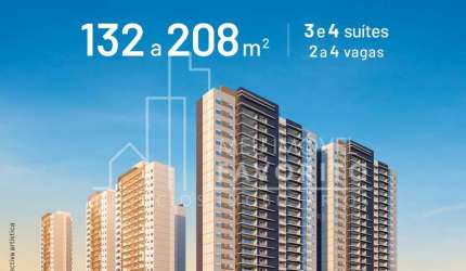 Apartamento Alto Padrão de 128,88m  a 163,13m  , 3 suítes e 2 e 3 vagas, ao lado do Jardim Botanico