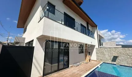 Casa nova à venda em Jundiaí, 4 suítes, Condomínio Reserva Ermida