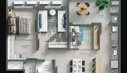 Apartamento com 2 quartos à venda na Rua São Vicente, 251, São Vicente, Itajaí por R$ 549.000