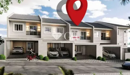 Casa com 3 quartos à venda na Rua Brasil Pinheiro, Orfãs, Ponta Grossa, 110 m2 por R$ 577.000