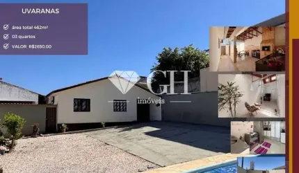 Casa com 3 quartos, Uvaranas - Ponta Grossa