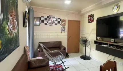 Lindo Apartamento com 2 dormitórios à venda no Cond. Jardim de Flores, 52 m² por R$ 250.000 - Flores - Manaus/AM