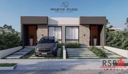 Casa com 2 dormitórios à venda, 66 m² por R$ 278.000 - Jardim America - Passo de Torres/SC