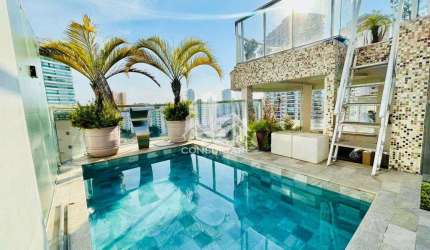 Cobertura com 2 quartos, Ponta da Praia, Santos - R$ 2.2 mi, Cod: 25180